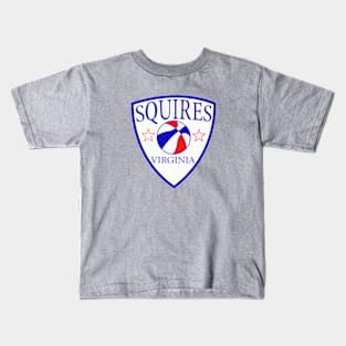 Vintage Virginia Squires Basketball Kids T-Shirt